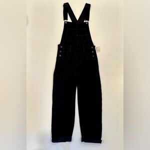 Black Corduroy Overalls Free People Overalls - XS